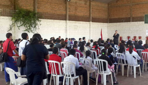 La actividad se realizó en la Municipalidad de General Díaz.