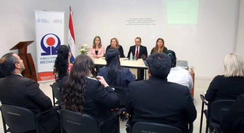 La actividad tuvo lugar en el Museo de la Justicia.