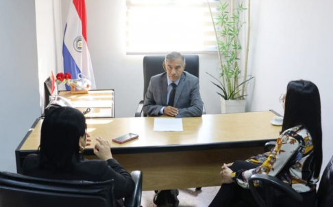 Ministro Ramírez Candia desarrolló jornada de trabajo en Coronel Oviedo.