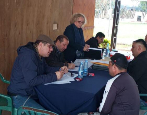 Asistencia y verificación de estados procesales en la Penitenciaría Regional de Villarrica.