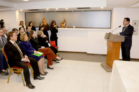 Presidente Martínez Simón participó del acto de inauguración del Estudio de Integridad de la OCDE.