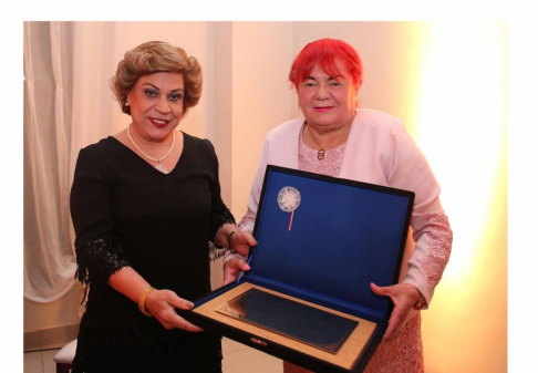 La ministra Módica recibió la distinción por su acompañamiento para la instalación de la Cámara Gesell que redundará en beneficio de los niños, niñas y adolescentes.