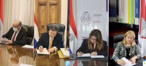 Firman Carta de Intención para tramitación web de exhortos y asistencia judicial