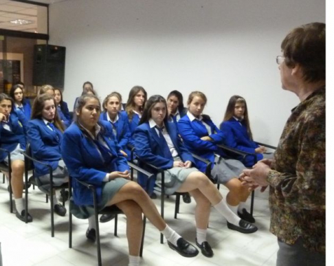 Los alumnos concurrieron hasta el Museo de la Justicia, Centro de Documentación y Archivo para la Defensa de los Derechos Humanos.