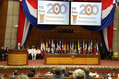 Autoridades judiciales participaron de la apertura del VII Foro Parlamentario Iberoamericano