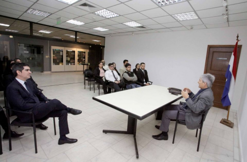 El director del Museo de la Justicia, José Agustín Fernández, explicó la importancia a nivel nacional e internacional de los documentos históricos que habitan en la dependencia.