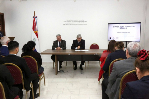 El doctor José Agustín Fernández, presentó el Repositorio Digital del Archivo del Terror en el marco del cincuentenario del Operativo Cóndor.