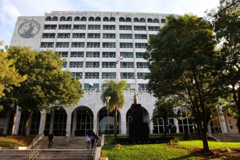 Palacio de Justica de Asunción.