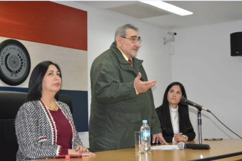 Ministro superintendente de Misiones, doctor Antonio Fretes.