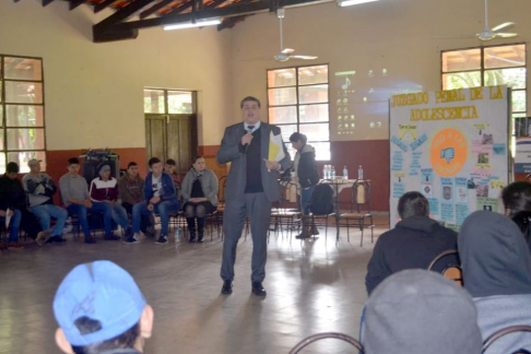 Juez Penal de la Adolescencia de Lambaré, Camilo Torres