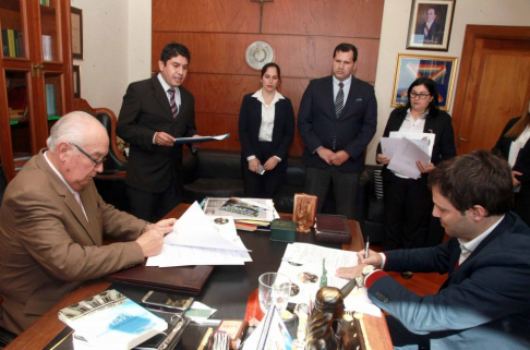En la víspera el Sistema Nacional de Facilitadores Judiciales (SNFJ) firmó un memorando de cooperación interinstitucional con la IJ International Group.