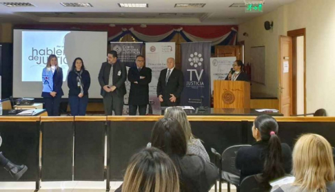 Jornada de "Hablemos de Justicia" en San Pedro.