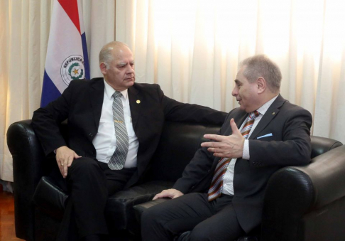 Presidente Luis María Benítez Riera recibió al embajador de la Federación Rusa en nuestro país