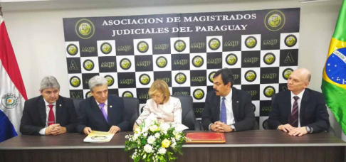 La ministra Alicia Pucheta participó en carácter de testigo de honot