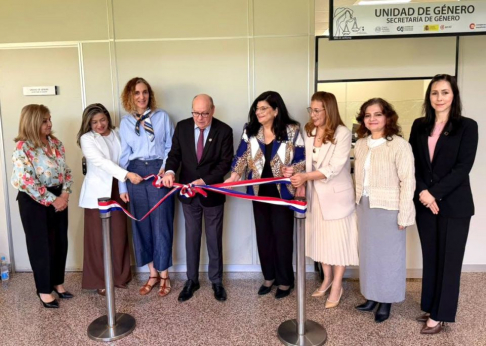 Habilitan oficialmente la Unidad de Género del Palacio de Justicia de Ciudad del Este, durante la jornada de Gobierno desarrollada en la Circunscripción Judicial de Alto Paraná.