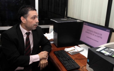 Durante el informe el abogado Mario Elizeche, director de Auditoría de Gestión Judicial de la Corte Suprema de Justicia, dio los resultados de realización de audiencias preliminares.