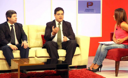 El coordinador de Asuntos Internacionales e Integridad del Poder Judicial, Juan Zaracho, explica las actividades a desarrollarse por la Semana Nacional de la Integridad Judicial.