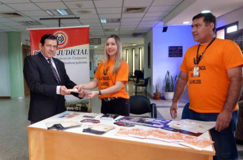 Varias circunscripciones judiciales se sumaron a la campaña.