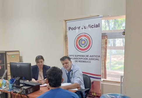 Jueza de Ejecución realizó visita de monitoreo al Centro Educativo Integral de Itauguá.
