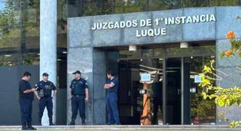 Se retomaron las actividades en el Palacio de Justicia de Luque tras evacuación por amenaza de bomba