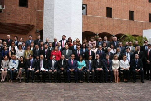 Los participantes de la actividad fueron designados por las instituciones que componen la Cumbre Judicial Iberoamericana para integrar los grupos de trabajo. 