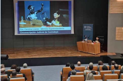 Ministra Carolina Llanes inició el primer Diplomado Multifuero en Ciencias Jurídicas de Canindeyú.