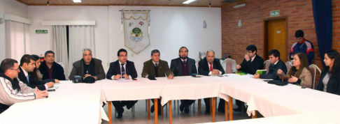 Reunión interinstitucional para tratar situación del río Pilcomayo.