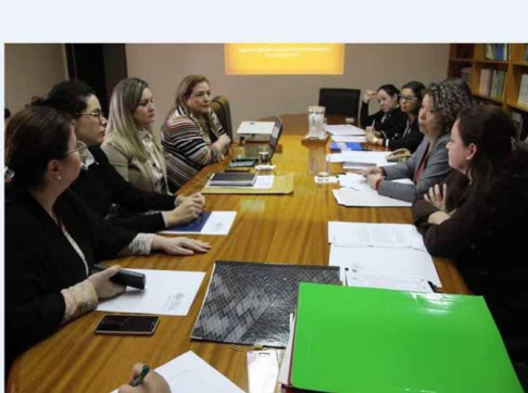 El encuentro contó con la participación de representantes de la Dirección de Mediación, autoridades de la Circunscripción Judicial de Alto Paraná, actuarios judiciales y ujieres del fuero de la Niñez y la Adolescencia y mediadores  de la jurisdicción.