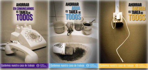 La Corte Suprema de Justicia impulsa la campaña “Cuidemos nuestra casa de trabajo” a través de diversas dependencias.