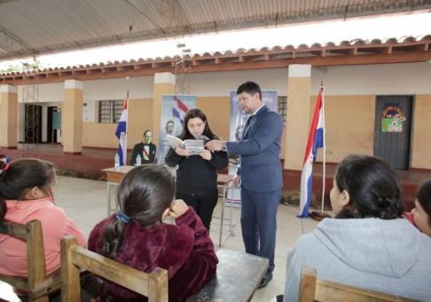 Activa participación de los alumnos en la Jornadas de Educación en Justicia.