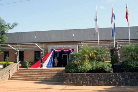 Sede judicial de la Circunscripción de Caazapá.