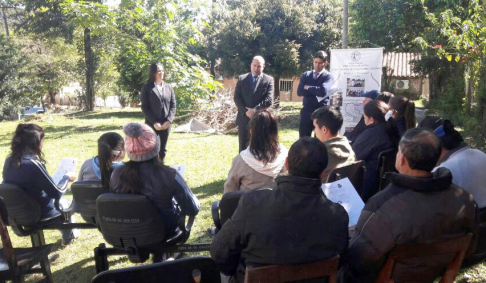 En Cordillera capacitaron a facilitadores judiciales sobre mediación.