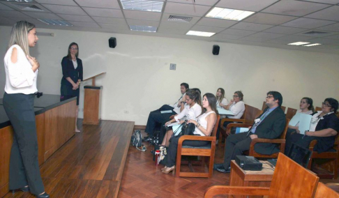 La actividad fue para funcionarios del fuero Civil y Comercial.