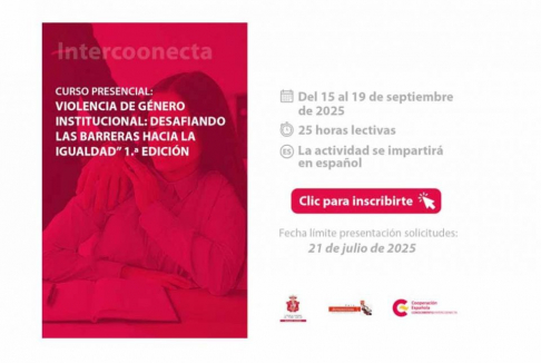 Invitan a curso internacional sobre violencia de género institucional.