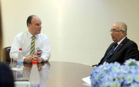 La reunión se realizó en las oficinas de la binacional de la ciudad de Hernandarias.