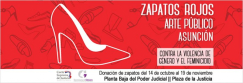 Recuerdan campaña "Zapatos Rojos"