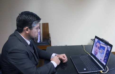 Desarrollaron charla virtual para estudiantes de Derecho