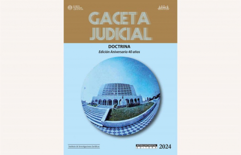 Edición aniversario por los 40 años de la Gaceta Judicial ya puede consultarse en formato digital.