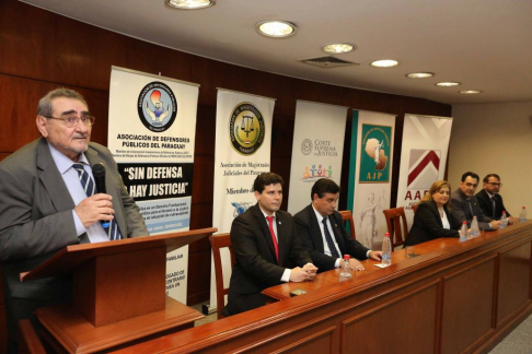 El ministro Antonio Fretes mencionó en su intervención que el ciudadano podrá realizar un monitoreo de causas emblemáticas.