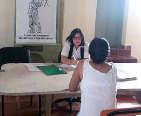 La Supervisión General de Penitenciarías realizó en la víspera una visita al Centro Educativo “Virgen de Fátima”.