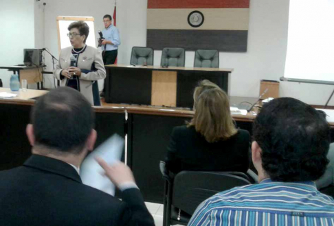 En Pedro Juan Caballero se realizó el taller  “Control de Convencionalidad. Nuevos Horizontes” a cargo de la magistrada Irma Alfonzo de Bogarín.