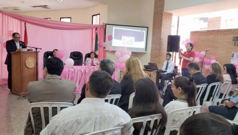 Las palabras de apertura estuvieron a cargo del presidente de la Circunscripción Judicial de Paraguarí, Javier de Jesús Esquivel González
