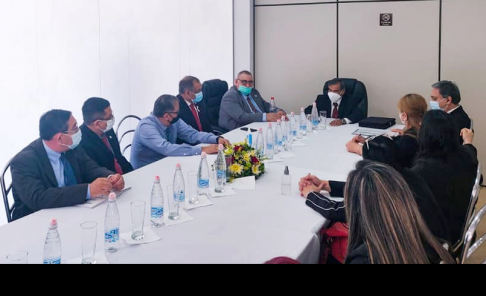 Ministros Fretes y Ramírez Candia se reunieron con magistrados del fuero Penal