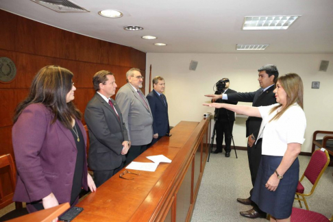 Juraron magistrados para Boqueron y Concepción con presencia de las máximas autoridades judiciales.
