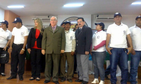 El ministro de la Corte Suprema de Justicia doctor Miguel Oscar Bajac participó del juramento de los facilitadores judiciales en Canindeyú.