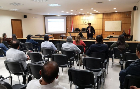 Días pasados se realizó el acompañamiento y seguimiento a los operadores de los Juzgados de Paz de la Circunscripción Judicial de Guairá, donde se puso en funcionamiento el sistema Judisoft.