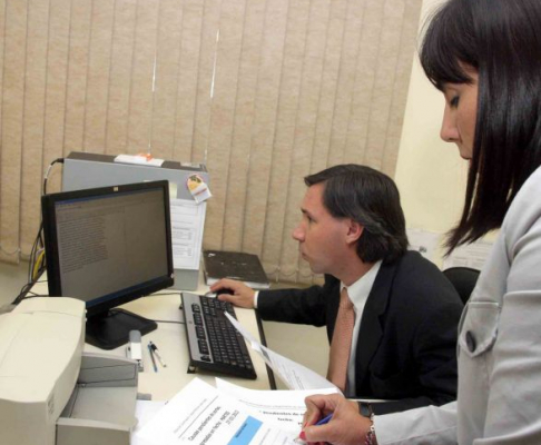 Los sorteos informáticos se realizan la Oficina de Coordinación y Seguimiento de Juicios Orales de la sede judicial de Asunción