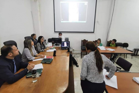 Realizan juicios orales bajo estrictas medidas de prevención en Alto Paraná.