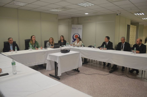 Miembros del Consejo de Administración de  la Circunscripción Judicial de Caazapá realizaron una jornada sobre la implementación del servicio de mediación móvil 