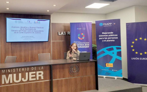 La Prof. Dra. Silvia López Safi, directora de la Secretaría de Género del Poder Judicial.